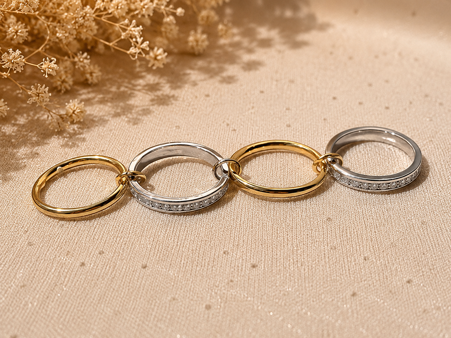 Interlude Stack Rings