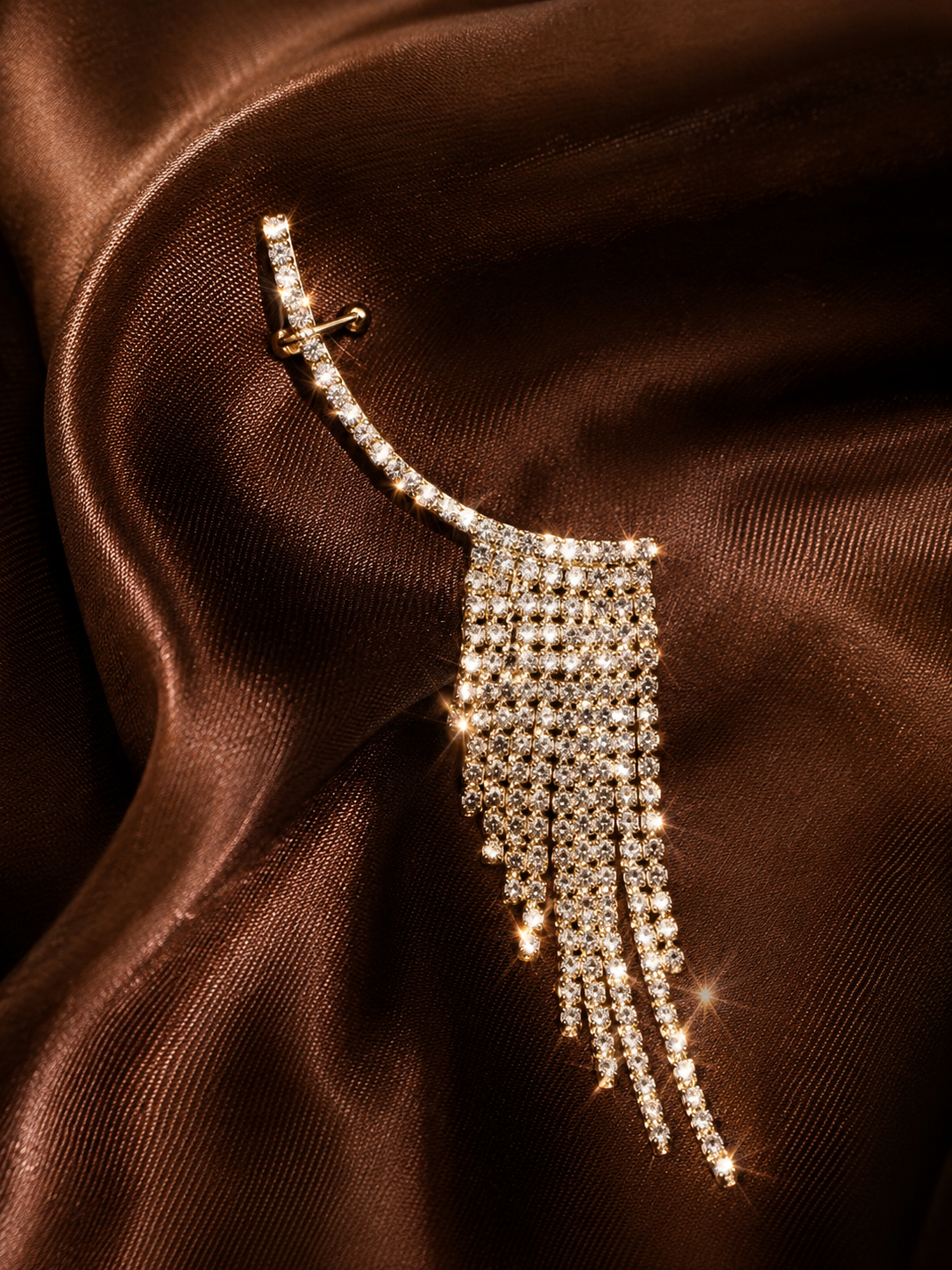 Starlight Cascade Ear Cuff (one ear only)