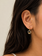 Darling sparkle hoops