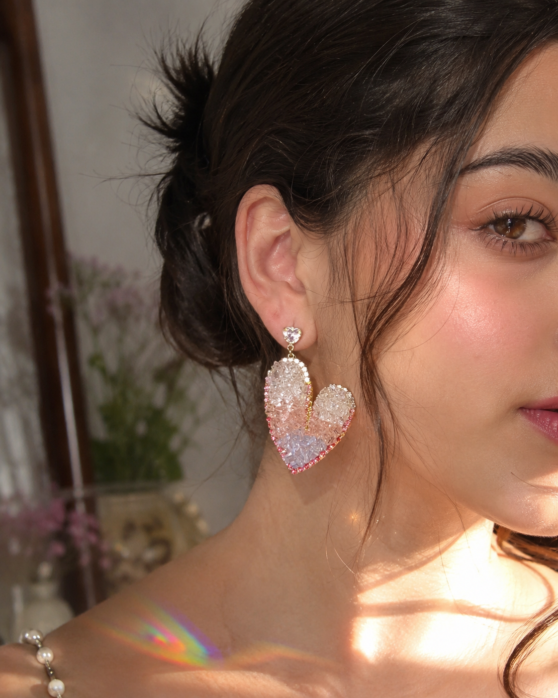 Rosé Riverie Earrings