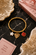 Amour Charm Bangle